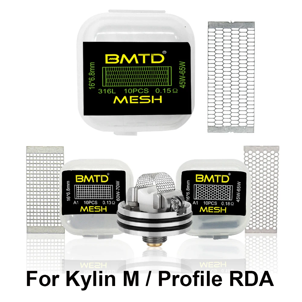 10pcs/box BMTD PreBuilt Coils  - Stainless Wire Ss316 recensione e prezzo