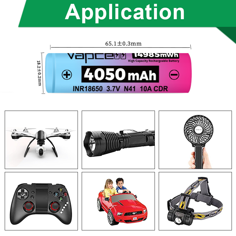 New Rainbow 18650 Battery Vapc - Vape Battery 18650 recensione e prezzo